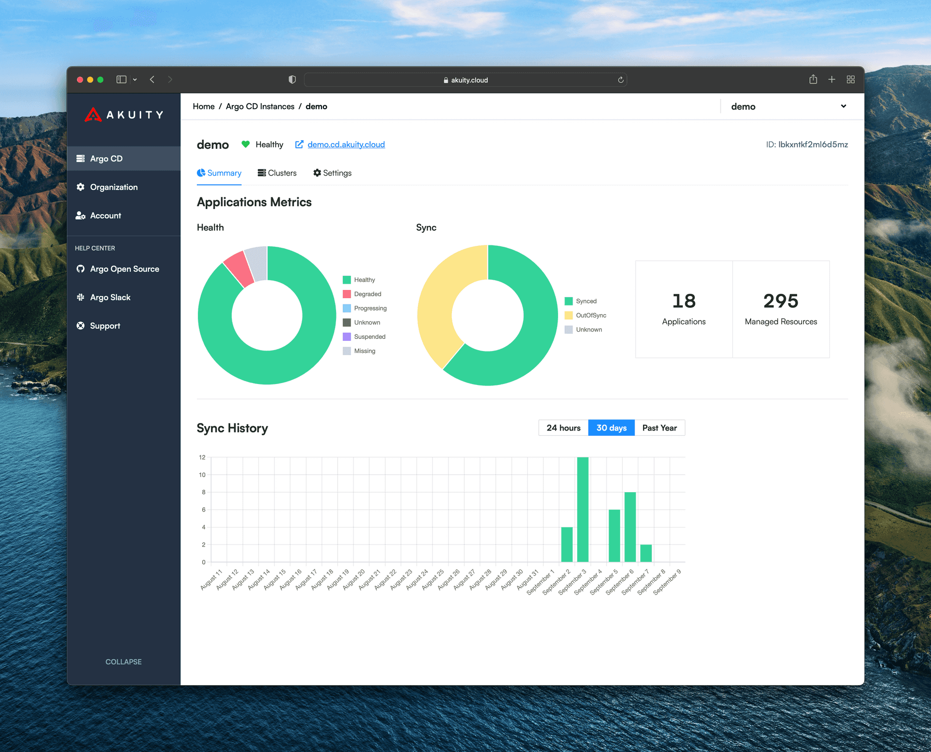 Akuity Platform screenshot