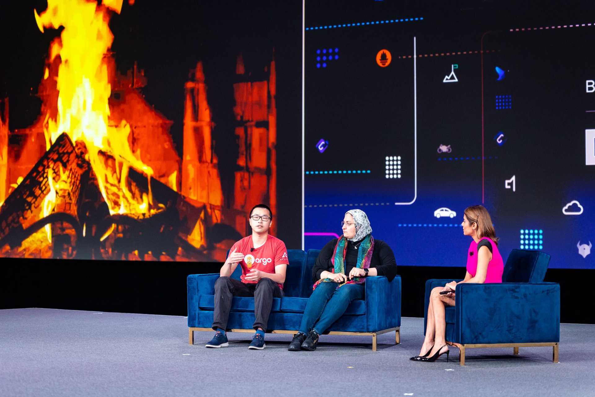 Fireside Chat during Day 3 Keynote at KubeCon 2022